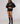 girl standing wearing daydreaming unisex bomber jacket