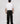 man wearing journey of curves unisex black trousers back view design