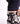 girl wearing acid washed unisex trousers - close view