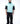 man wearing peppermint unisex sweater vest full view design